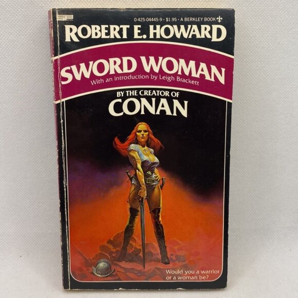 Sword Woman by Robert E. Howard Fantasy 1979 Berkley Softcover Book Vintage - Picture 11 of 11